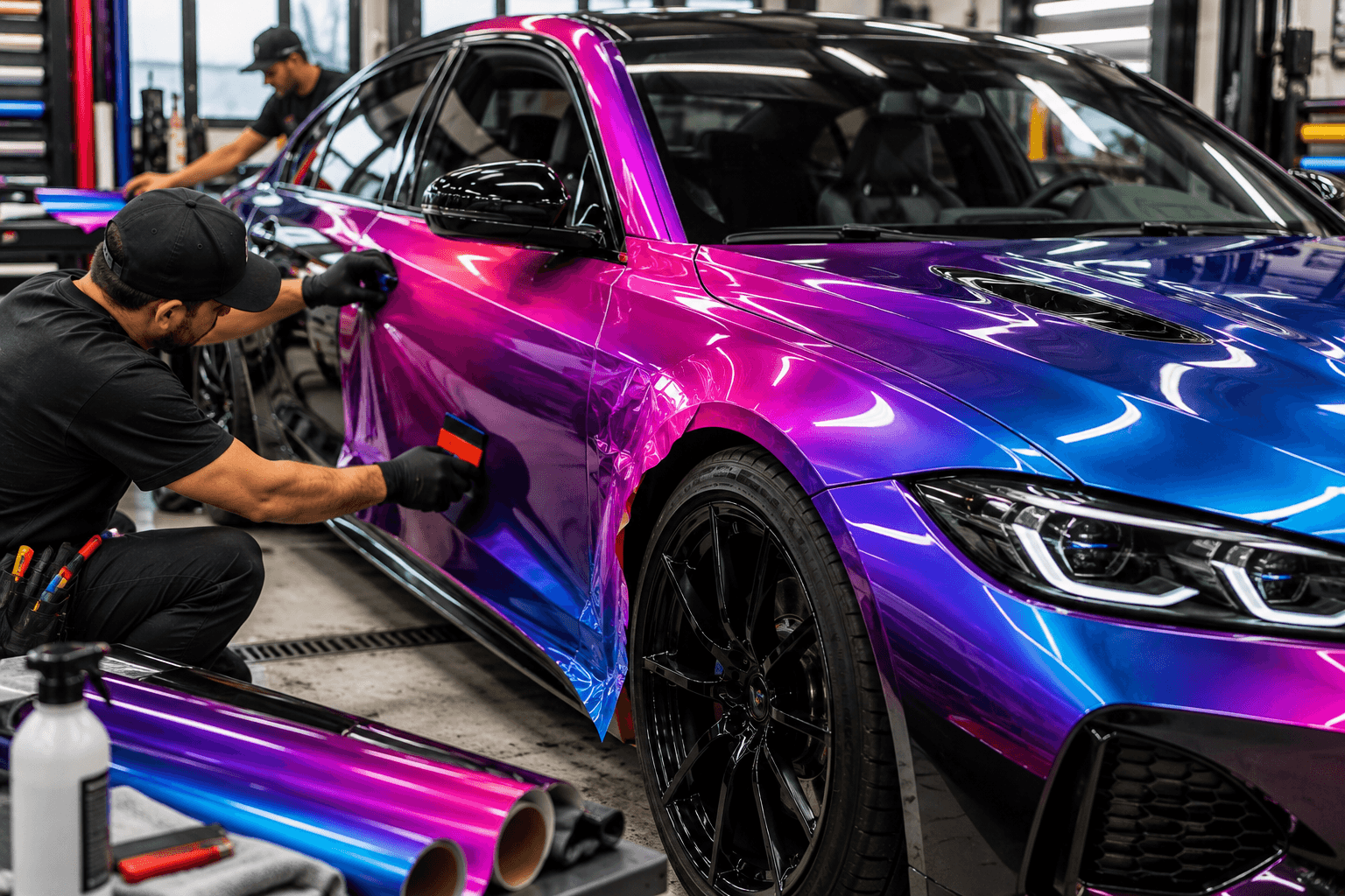 Chameleon Wrap in the Workshop (1)